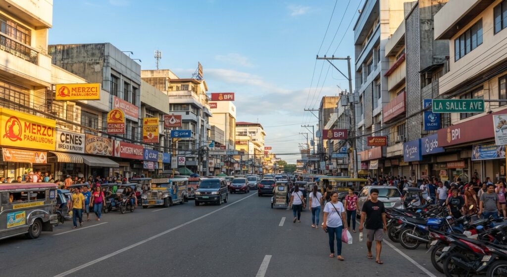 Bacolod commercial property area